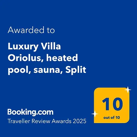 Luxury Oriolus, Heated Pool, Sauna, Split فيلة *